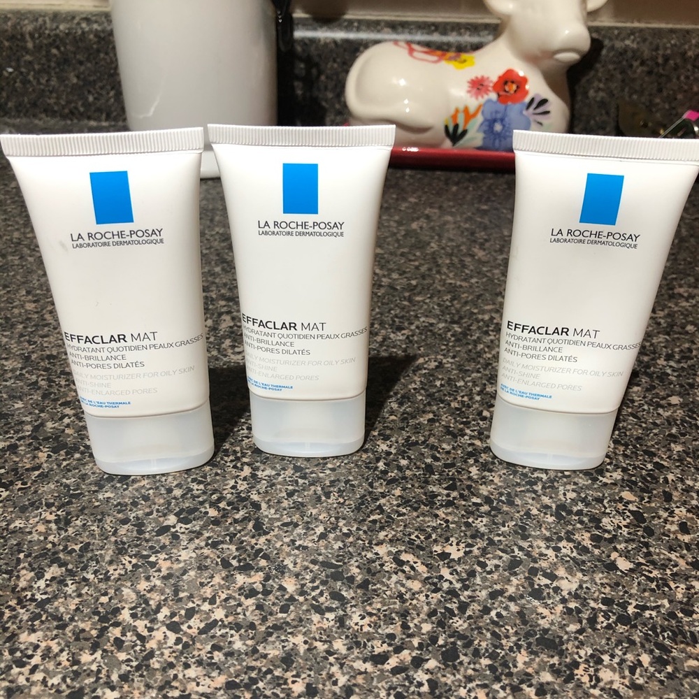 Three La roche posay effaclar mat moisturizers